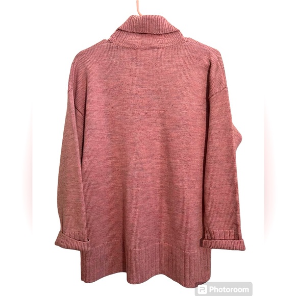 Laura Ashley vintage merino wool size M sweater - Picture 2 of 5